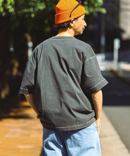 Healthknit（ヘルスニット）の「Healthknit / ヘルスニット 別注 ヘンリーネックTシャツ（Tシャツ/カットソー・メンズ・ブラック系その他/アイボリー/ホワイト/チョコ/ピンク系その他・SMALL/MEDIUM/LARGE/X-LARGE）」の19枚目の写真