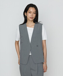 クリアウーリー ジレ