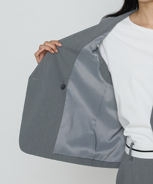 COMME CA(コムサ)の「クリアウーリー ジレ(ベスト・レディース・ブラック/トップグレー・11号/9号)」の19枚目の写真