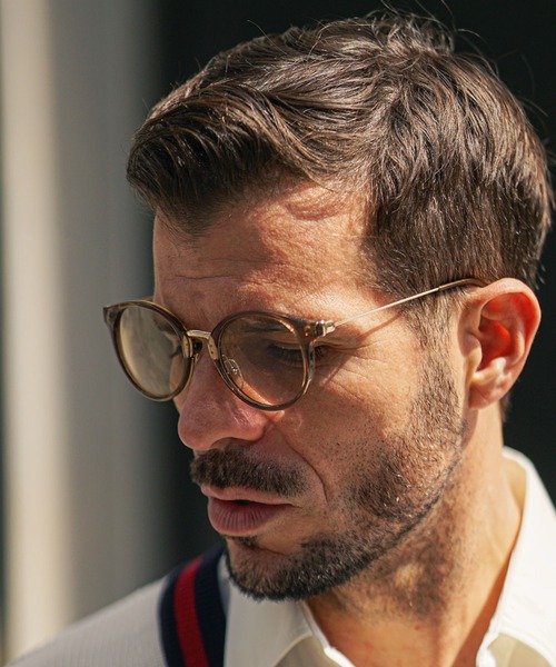 コンビボストン型サングラス UVカット メンズ（サングラス）｜SOMEDIFF