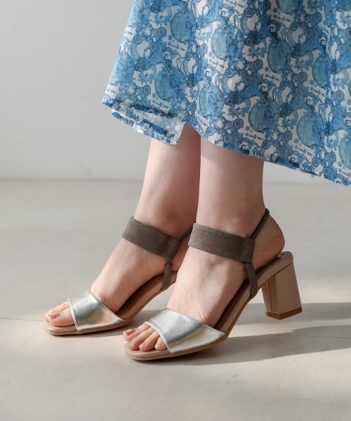 Bou Jeloud（ブージュルード）の「スネイルサンダル（サンダル・レディース・シルバー/ブラック・23cm/23.5cm/24cm）」の10枚目の写真