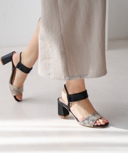 Bou Jeloud（ブージュルード）の「スネイルサンダル（サンダル・レディース・シルバー/ブラック・23cm/23.5cm/24cm）」の11枚目の写真