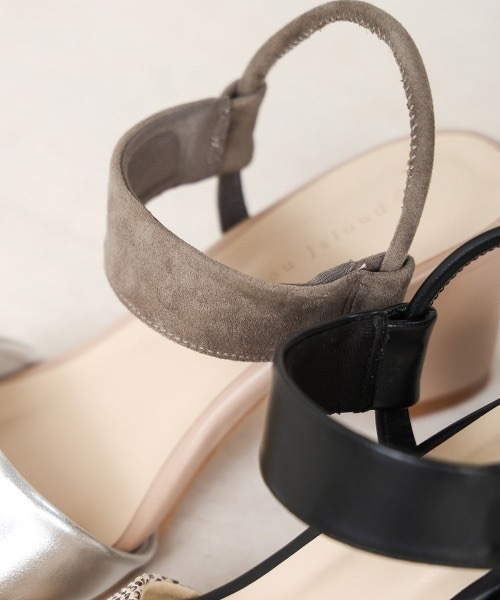 Bou Jeloud（ブージュルード）の「スネイルサンダル（サンダル・レディース・シルバー/ブラック・23cm/23.5cm/24cm）」の15枚目の写真