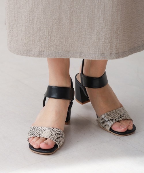 Bou Jeloud（ブージュルード）の「スネイルサンダル（サンダル・レディース・シルバー/ブラック・23cm/23.5cm/24cm）」の16枚目の写真