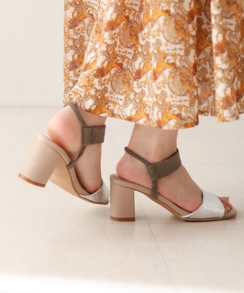 Bou Jeloud（ブージュルード）の「スネイルサンダル（サンダル・レディース・シルバー/ブラック・23cm/23.5cm/24cm）」の17枚目の写真