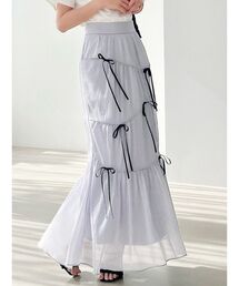 RESEXXY | ミニマルリボンマーメイドスカート(スカート)