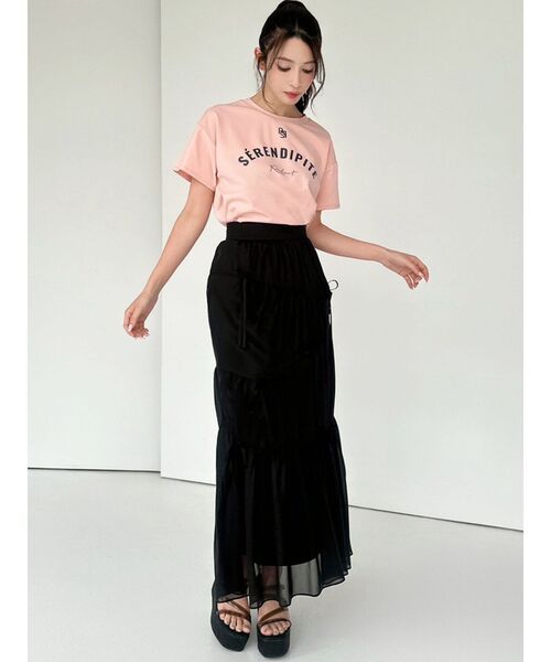 RESEXXY（リゼクシー）の「ミニマルリボンマーメイドスカート（スカート・レディース・アイボリー/ブラック/ブルー・FREE）」の21枚目の写真