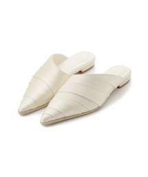 MIESROHE（ミースロエ）の「satin tuck mule（パンプス）」