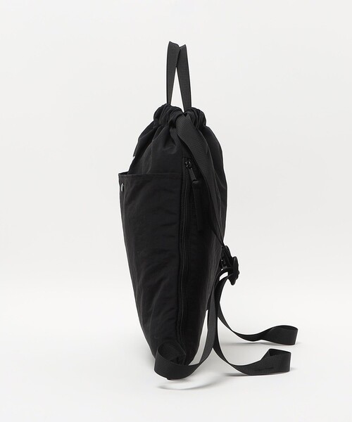 green label relaxing(グリーンレーベルリラクシング)の「【別注】<La Hutte>ナップサック&ハンドバッグ(バックパック/リュック・レディース・ブラック/ライトグレー・FREE)」の7枚目の写真