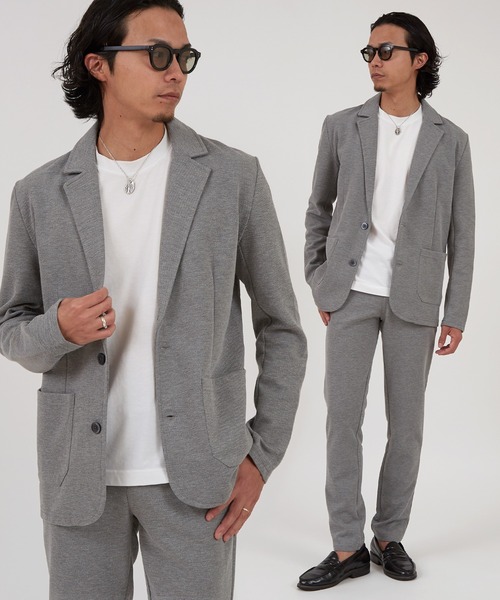 improves（インプローブス）の「TCカルゼ セットアップ（セットアップ・メンズ・ネイビー/チャコール/グレー/ブラック・LARGE/X-LARGE/MEDIUM）」の3枚目の写真