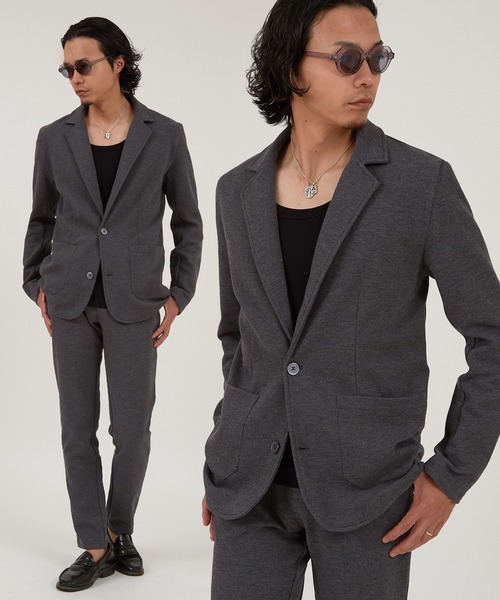 improves（インプローブス）の「TCカルゼ セットアップ（セットアップ・メンズ・ネイビー/チャコール/グレー/ブラック・LARGE/X-LARGE/MEDIUM）」の4枚目の写真