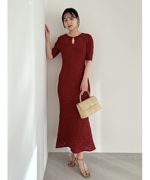 SNIDEL SALE50%OFF スナイデル ワンピース 25春夏 オフショル