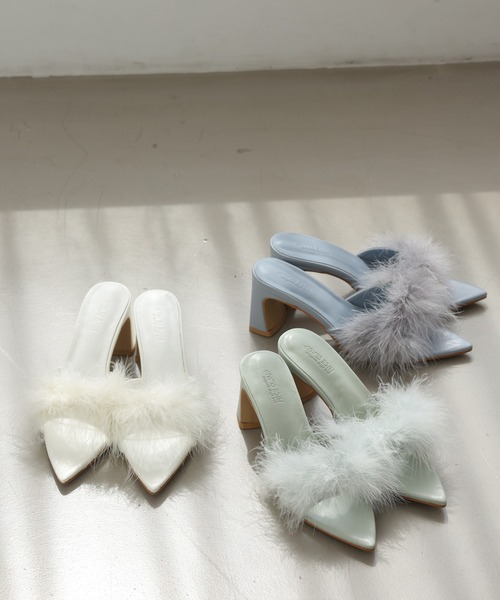 one after another NICE CLAUP(ワンアフターアナザーナイスクラップ)の「【moon light marine collection】マラボーサンダル(サンダル・レディース・ミント/オフホワイト/グレー・S/M/L)」の10枚目の写真