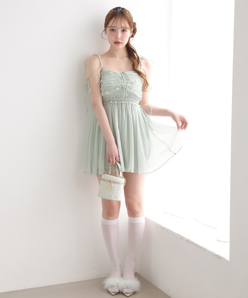 one after another NICE CLAUP(ワンアフターアナザーナイスクラップ)の「【moon light marine collection】マラボーサンダル(サンダル・レディース・ミント/オフホワイト/グレー・S/M/L)」の8枚目の写真