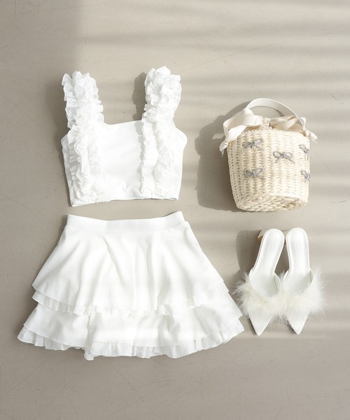 one after another NICE CLAUP(ワンアフターアナザーナイスクラップ)の「【moon light marine collection】マラボーサンダル(サンダル・レディース・ミント/オフホワイト/グレー・S/M/L)」の14枚目の写真