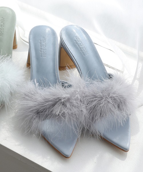 one after another NICE CLAUP(ワンアフターアナザーナイスクラップ)の「【moon light marine collection】マラボーサンダル(サンダル・レディース・ミント/オフホワイト/グレー・S/M/L)」の5枚目の写真