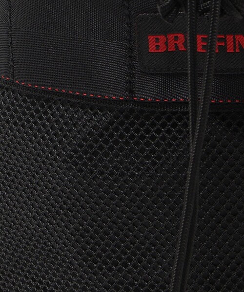 BRIEFING(ブリーフィング)の「【別注】<BRIEFING>GLR リップストップ ドローストリング ショルダーバッグ(ショルダーバッグ・メンズ・ブラック/グレー系・FREE)」の3枚目の写真