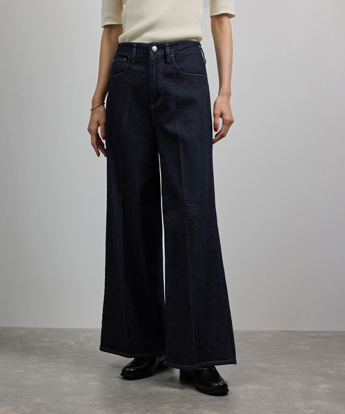 Healthy denim（ヘルシーデニム）の「【Healthy denim（ヘルシーデニム）】 Wild Ginger/WEB・一部店舗限定（デニムパンツ・レディース・キナリ/ブルー系その他4/ネイビー・22/23/24）」の2枚目の写真