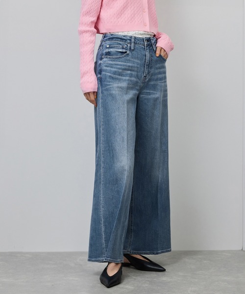 Healthy denim（ヘルシーデニム）の「【Healthy denim（ヘルシーデニム）】 Wild Ginger/WEB・一部店舗限定（デニムパンツ・レディース・キナリ/ブルー系その他4/ネイビー・22/23/24）」の3枚目の写真