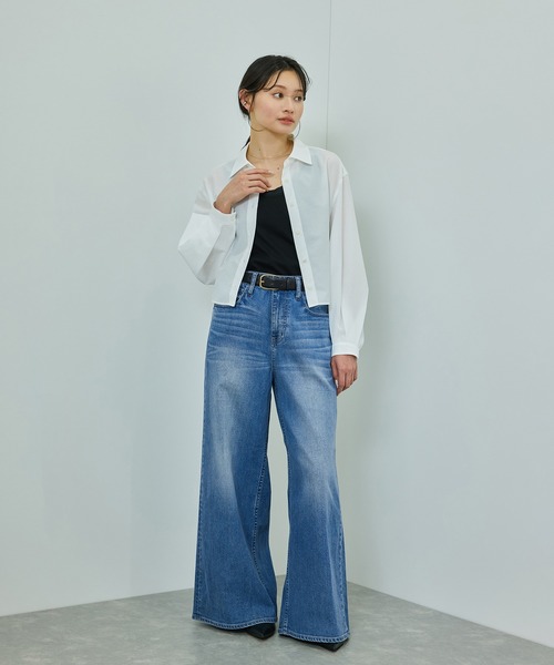 Healthy denim（ヘルシーデニム）の「【Healthy denim（ヘルシーデニム）】 Wild Ginger/WEB・一部店舗限定（デニムパンツ・レディース・キナリ/ブルー系その他4/ネイビー・22/23/24）」の11枚目の写真