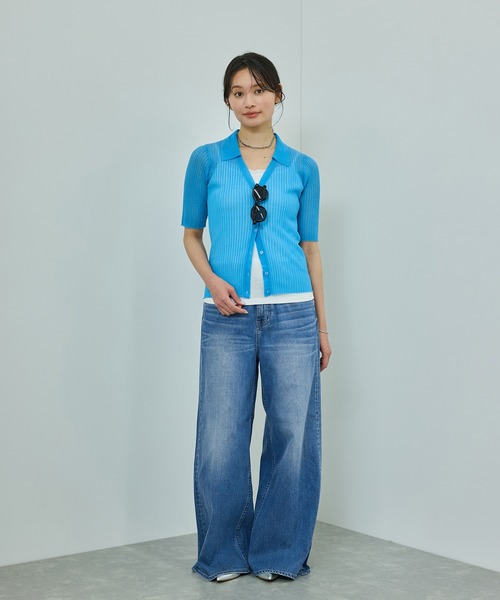 Healthy denim（ヘルシーデニム）の「【Healthy denim（ヘルシーデニム）】 Wild Ginger/WEB・一部店舗限定（デニムパンツ・レディース・キナリ/ブルー系その他4/ネイビー・22/23/24）」の13枚目の写真