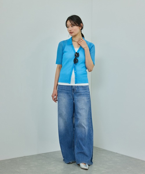 Healthy denim（ヘルシーデニム）の「【Healthy denim（ヘルシーデニム）】 Wild Ginger/WEB・一部店舗限定（デニムパンツ・レディース・キナリ/ブルー系その他4/ネイビー・22/23/24）」の14枚目の写真