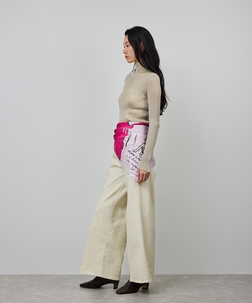 Healthy denim（ヘルシーデニム）の「【Healthy denim（ヘルシーデニム）】 Wild Ginger/WEB・一部店舗限定（デニムパンツ・レディース・キナリ/ブルー系その他4/ネイビー・22/23/24）」の19枚目の写真