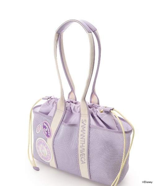 SAMANTHAVEGA(サマンサベガ)の「「ミッキーマウス&フレンズ」ロゴテープトートバッグ(デイジーダック)(トートバッグ・レディース・ラベンダー・FREE)」の7枚目の写真