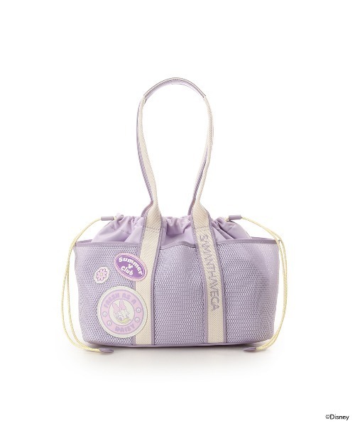 SAMANTHAVEGA(サマンサベガ)の「「ミッキーマウス&フレンズ」ロゴテープトートバッグ(デイジーダック)(トートバッグ・レディース・ラベンダー・FREE)」の5枚目の写真