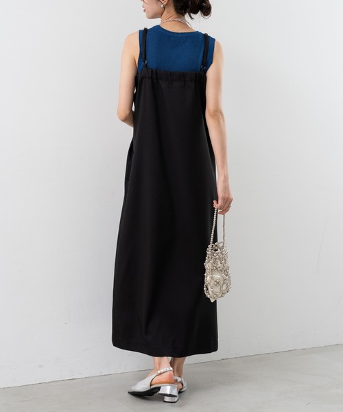 refinedworks(リファインドワークス)の「【refinedworks】インナーにも!リブタンクトップ!(タンクトップ・レディース・ピンク/ホワイト/ブルー/ブラック・FREE)」の19枚目の写真