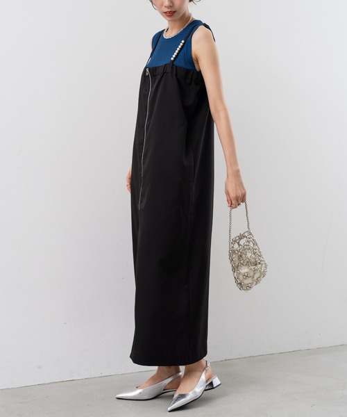 refinedworks(リファインドワークス)の「【refinedworks】インナーにも!リブタンクトップ!(タンクトップ・レディース・ピンク/ホワイト/ブルー/ブラック・FREE)」の18枚目の写真