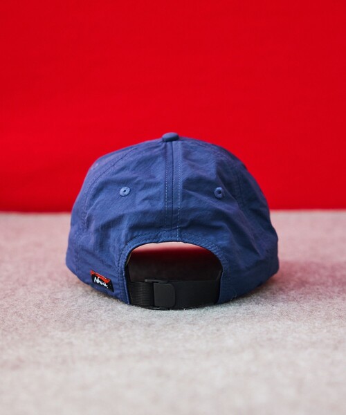 NANGA(ナンガ)の「NANGA × FREAK'S STORE/ナンガ × フリークスストア 別注 NYLON TUSSER BB CAP ナイロンタッサーBBキャップ(キャップ・メンズ・ネイビー/ベージュ・ONE SIZE)」の15枚目の写真