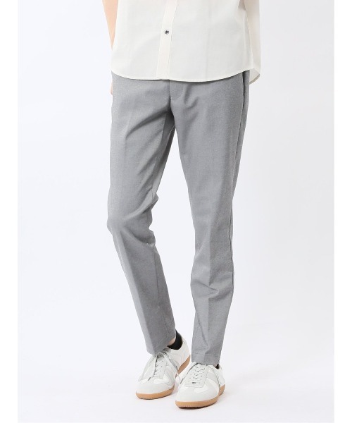 m.f.editorial（エムエフエディトリアル）の「【抗菌防臭　接触冷感】m.f.エディトリアル メンズ クロスストレッチ+クール ウォッシャブルトラウザーパンツ（チノパンツ・メンズ・ベージュ/ブラック/ライトグレー・X-LARGE/MEDIUM/LARGE/S）」の2枚目の写真