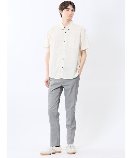 m.f.editorial（エムエフエディトリアル）の「【抗菌防臭　接触冷感】m.f.エディトリアル メンズ クロスストレッチ+クール ウォッシャブルトラウザーパンツ（チノパンツ・メンズ・ベージュ/ブラック/ライトグレー・X-LARGE/MEDIUM/LARGE/S）」の15枚目の写真