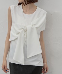 leimn | ビックリボンノースリーブ(タンクトップ)