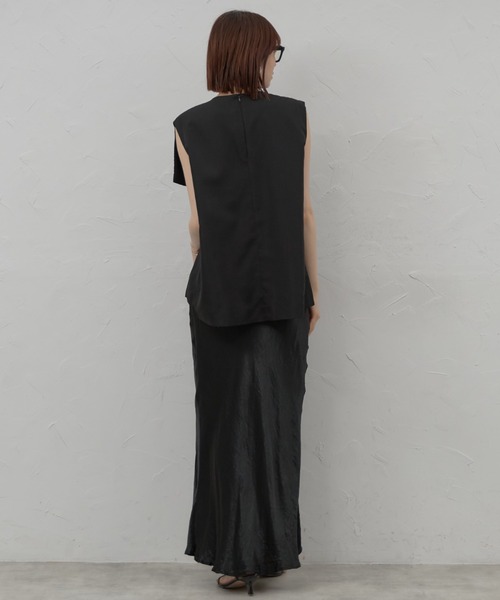 leimn（レイムン）の「ビックリボンノースリーブ（タンクトップ・レディース・ブラック/ホワイト・M）」の17枚目の写真