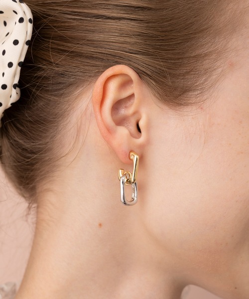 jent louis 両耳ピアス（新作） ポップアップ限定カラビナ付き jent louis 両耳ピアス（新作） ポップアップ限定カラビナ付き