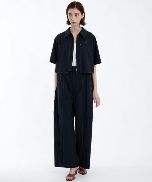 美品 コラボ PUBLICTOKYO スラックスM パンツ パブリックトウキョウ PUBLIC SLACKS（スラックス）｜PUBLIC TOKYO（パブリック