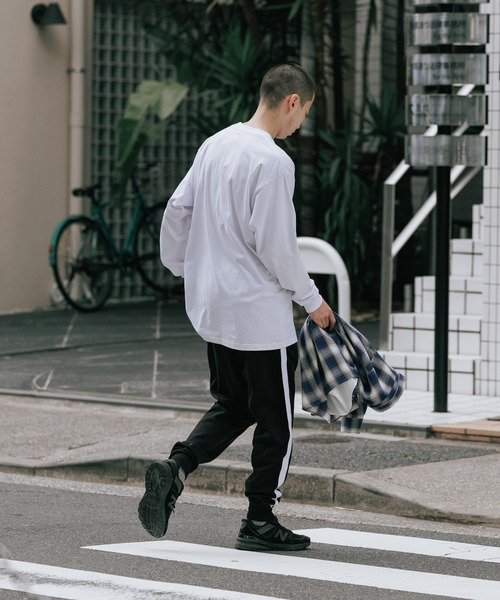 U.S. POLO ASSN.（ユーエスポロアッスン）の「ROOPTOKYO別注 U.S. POLO ASSN./ユーエスポロアッスン ロゴ刺繍サイドライン ジョガーパンツ トラックパンツ（その他パンツ・メンズ・ブラック/杢グレー/ネイビー・XL/M/L/S）」の5枚目の写真