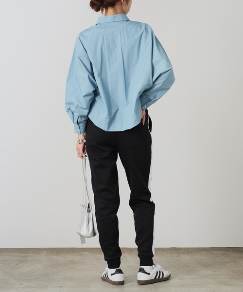 U.S. POLO ASSN.（ユーエスポロアッスン）の「ROOPTOKYO別注 U.S. POLO ASSN./ユーエスポロアッスン ロゴ刺繍サイドライン ジョガーパンツ トラックパンツ（その他パンツ・メンズ・ブラック/杢グレー/ネイビー・XL/M/L/S）」の20枚目の写真