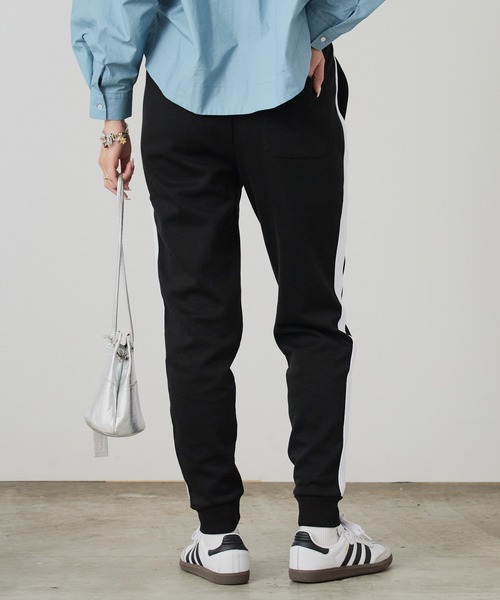 U.S. POLO ASSN.（ユーエスポロアッスン）の「ROOPTOKYO別注 U.S. POLO ASSN./ユーエスポロアッスン ロゴ刺繍サイドライン ジョガーパンツ トラックパンツ（その他パンツ・メンズ・ブラック/杢グレー/ネイビー・XL/M/L/S）」の21枚目の写真