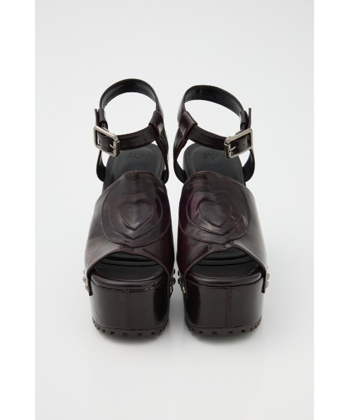セール】CHUNKY SOLE HEART SANDAL チャンキーソール ハート
