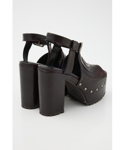 新品未使用SLY チャンキーサンダル ベージュ・ブラウン 厚底ソール セール】CHUNKY SOLE HEART SANDAL チャンキーソール ハート