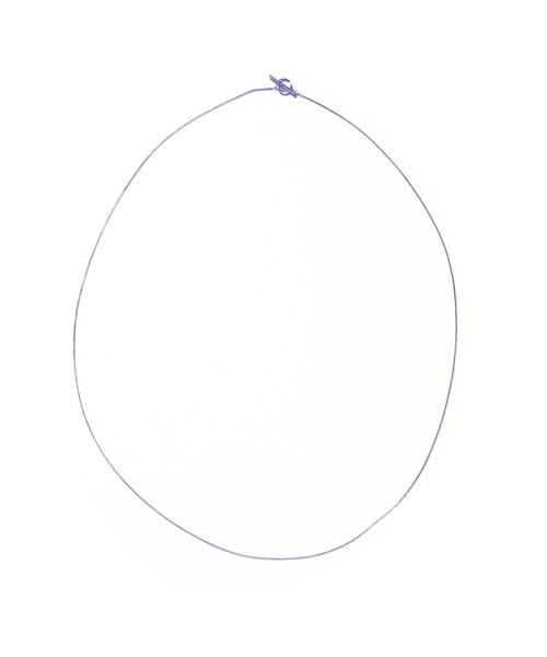 les bonbon】sophie crossing necklace/ソフィー クロッシング