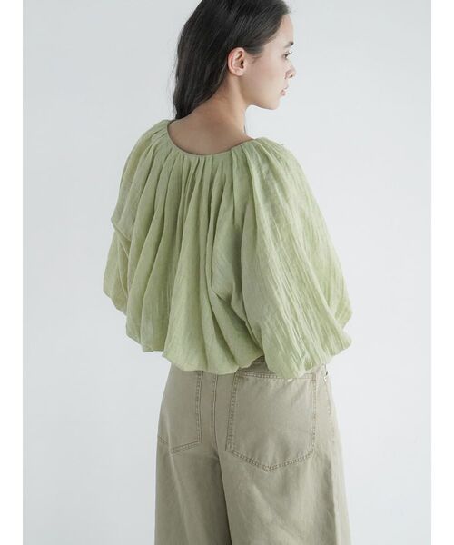 トップス HIKA セール】Zip up balloon tops（シャツ/ブラウス）｜FIKA