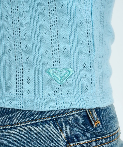 ROXY（ロキシー）の「SUMMER DAY /ロキシーリブレースタンクトップ（タンクトップ・レディース・ブルー/ミント/ナチュラル/マルチ・LARGE/MEDIUM/SMALL）」の14枚目の写真