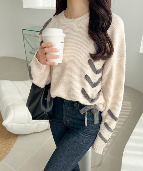 セール】【mily bilet】リボンで魅せる大人ガーリー。リボンデザイン