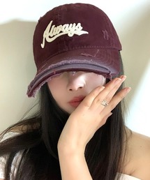 REMUR（レミュール）の「ダメージロゴキャップ（キャップ）」