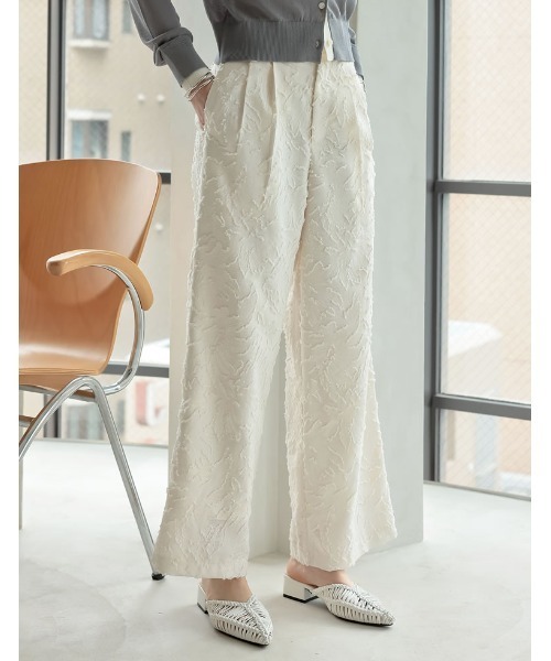 【エレガントなデザイン】PUCCI ブレンドストレートパンツ セール】[2025 SUMMER COLLECTION][低身長/高身長サイズ有
