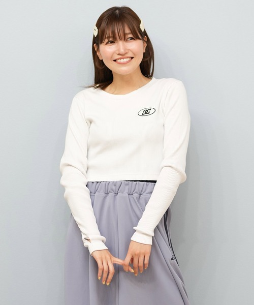 DC/ディーシー TELECO SHORT LS ロンT LLT254311（Tシャツ/カットソー